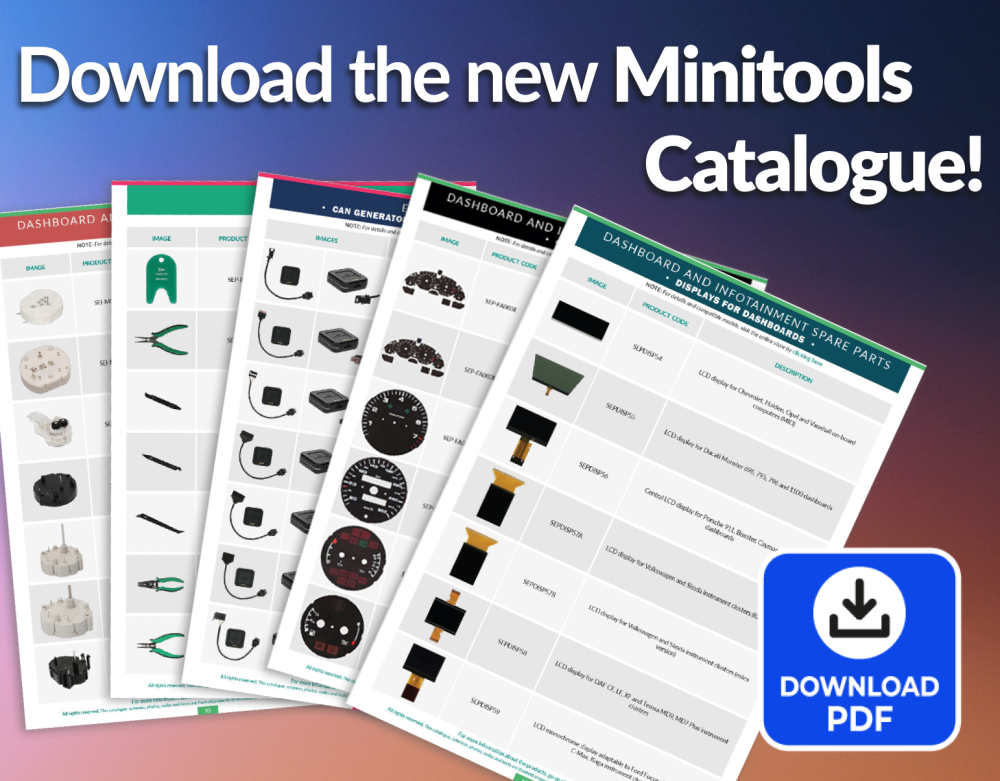 Scarica il nuovo catalogo Minitools