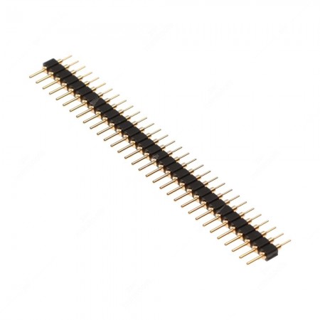 Connettore pin strip maschio 32 contatti torniti