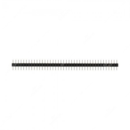 Connettore maschio pin strip 40 pin torniti