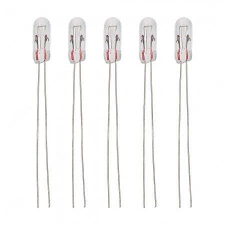 Micro mini lampadina ad incandescenza T3 70mA 24V - conf. da 5 pz