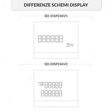 Differenze icone display contachilometri Ford Fiesta
