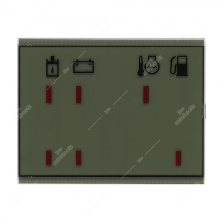 Display sinistro per strumentazione FENDT Serie 400, 700, 800, 900 Vario, Farmer 400 Vario e Xylon