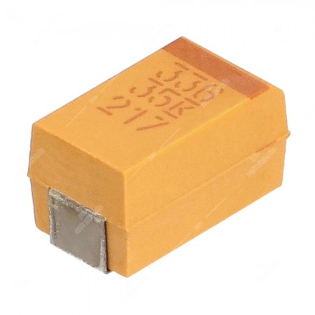 Condensatore SMD 35V al tantalio 125° 33uF