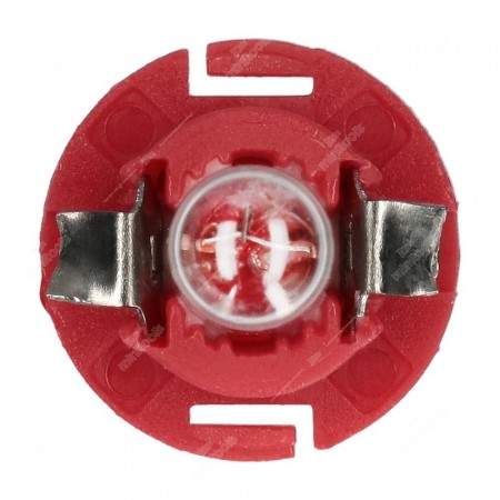 Lampadina per cruscotto BX8,4d 24V 1,5W con base rossa parte superiore