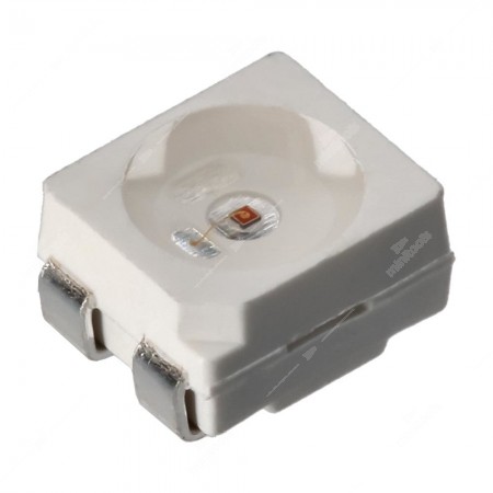 LED arancione per cruscotti Nissan - 4 pin SMD - 3.5x2.8mm