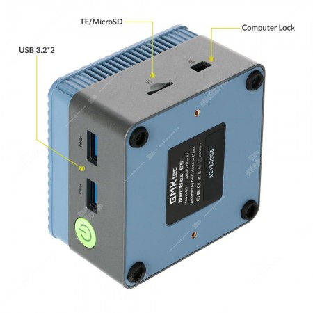Porte Mini PC Nuc Intel GMKtec G5