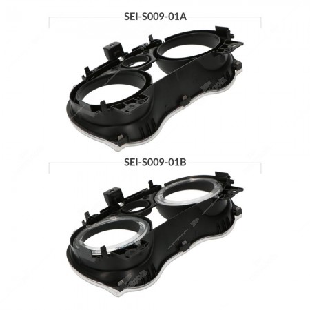 Confronto versioni cover tachimetro Opel Corsa Mk4