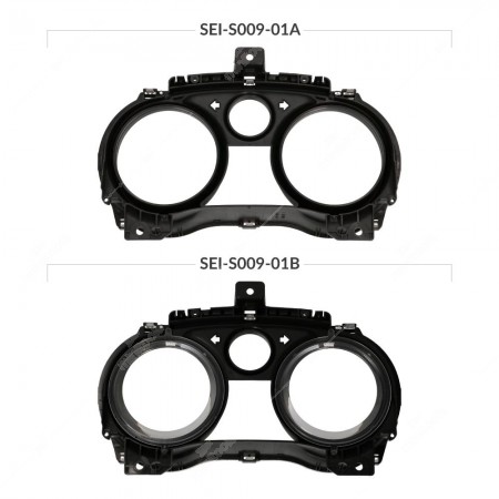 Confronto versioni cover tachimetro Opel Corsa D