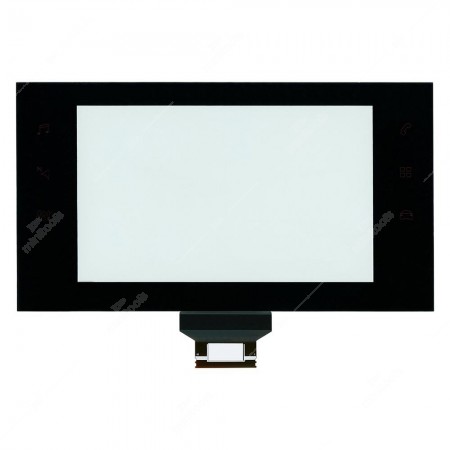 Touch screen display centrale Citroën C3, C3 Aircross, C4 Cactus, Opel - Vauxhall Corsa e Peugeot 308 - icone spente