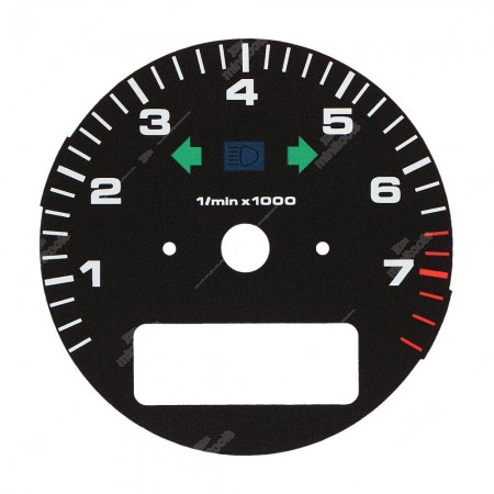 Fondino contagiri contachilometri Porsche 911 964 Turbo 3.3 e 993 Turbo - icone accese
