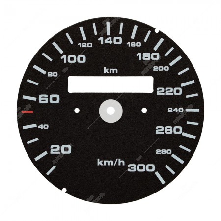 Fondino conversione miglia chilometri tachimetro Porsche 993 - 964 (cambio manuale singolo numeratore)