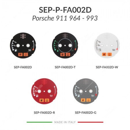 Colori disponibili fondino carburante e olio Porsche 911 964 - 993