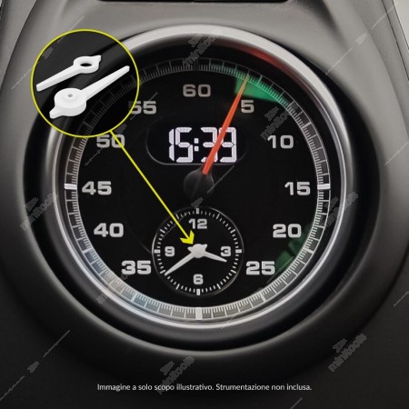 Lancette bianche cronometro orologio Sport-Chrono Porsche