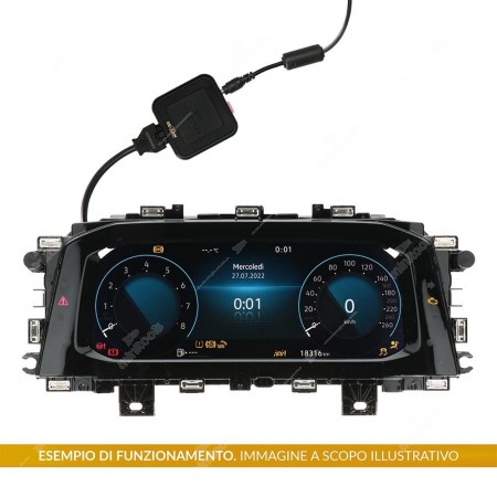 Utilizzo emulatore CANBUS cruscotto Audi, Volkswagen, Seat, Skoda