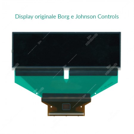 Display LCD retroilluminazione ambra per modulo multifunzione Borg e Johnson Controls