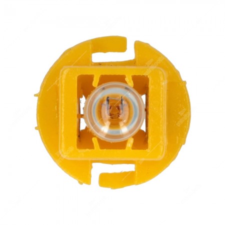 Lampadina per cruscotto EBS-R11 24V base gialla parte superiore