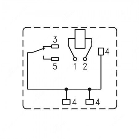 Schema tecnico relè V23076-A1001-C133