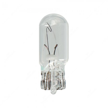 Confezione lampadine per interni auto base in vetro W2,1x9,5d 12V 2W T10