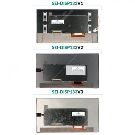 Display per stereo / navigatore Navi 650 / 950, CD 600, DVD 800 Opel e Chevrolet, confronto lato posteriore versioni