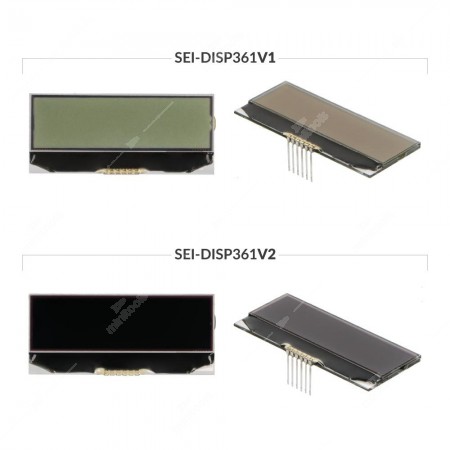 Confronto versioni display LCD contachilometri 