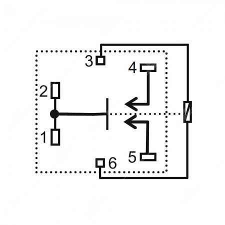 Diagramma tecnico relè EM1-2U1S