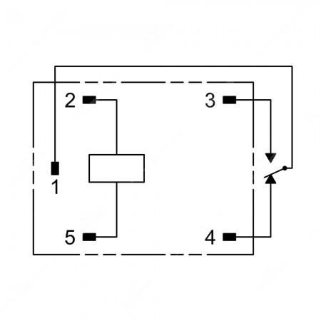 Diagramma tecnico relè G8QN