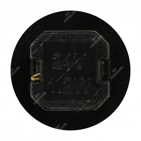 Lampadina per quadri strumenti B8,5d 24V base nera parte inferiore