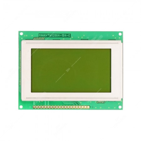 Fronte display LCD Truly M12864-1B4-E