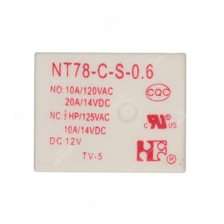 Relè NT78-C-S-0.6 DC12V