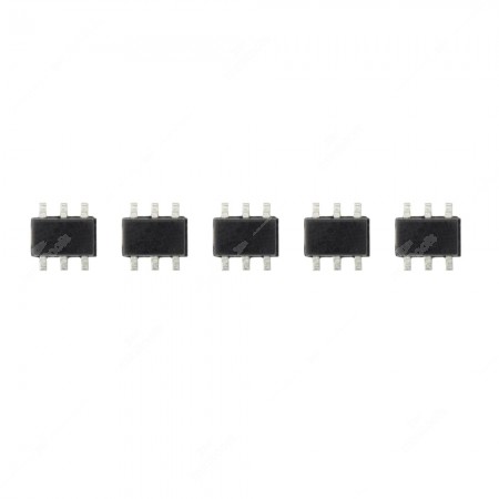 Semiconduttore Transistor Nexperia PUMD10 - Package: SOT-363 -  Confezione da 5 pezzi