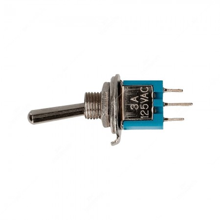 Interruttore / Deviatore a levetta DPDT ON-ON con 3 pin (8x5mm)