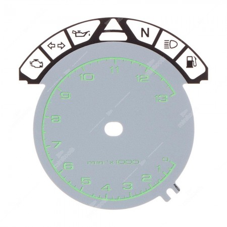 Fondino tachimetro Ducati 999 e 749 - retroilluminazione accesa