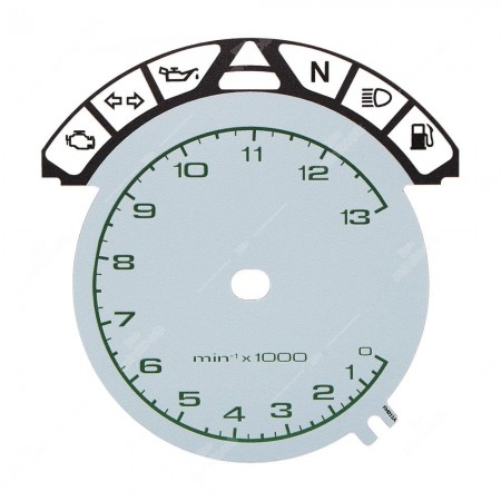 Fondino tachimetro Ducati 999 e 749 - retroilluminazione spenta