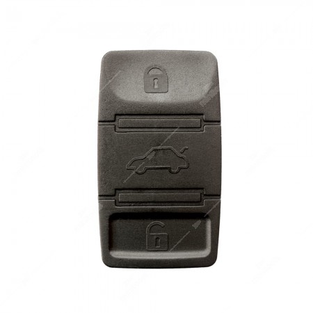 0 Gommino adattabile chiavi auto a tre tasti - 21,6x37,9mm