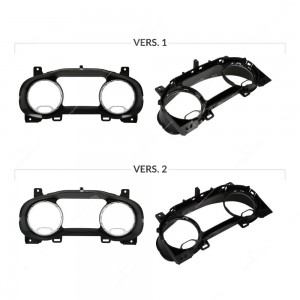Confronto versioni cornice cruscotto Jeep Renegade - versioni diesel