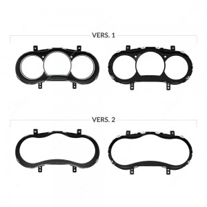 Confronto versioni disponibili cover anteriore tachimetro Renault Koleos