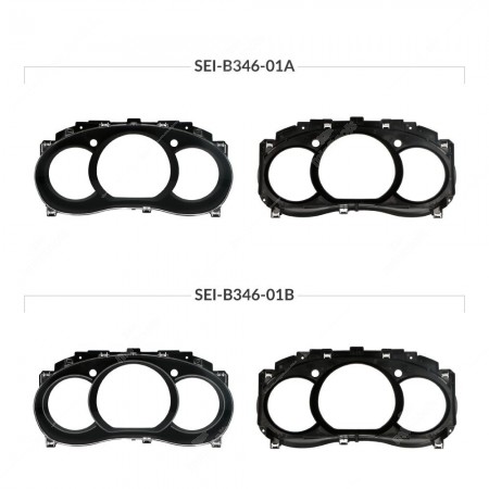 Comparison of Nissan NV400, Opel - Vauxhall Movano, Renault Kangoo and Master dahboard lens available versions