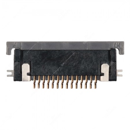 14 pins FPC / FFC ZIF connector 0.5mm pitch - closed