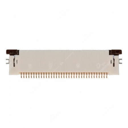 Front side of ZIF connector - FFC / FPC Connector - 35 pins - 0,5mm pitch