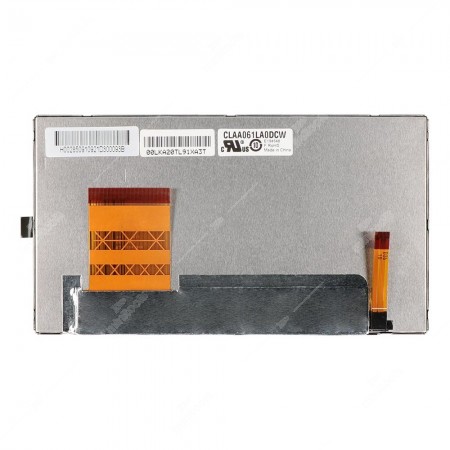 Rear side of CLAA061LA0DCW TFT LCD screen