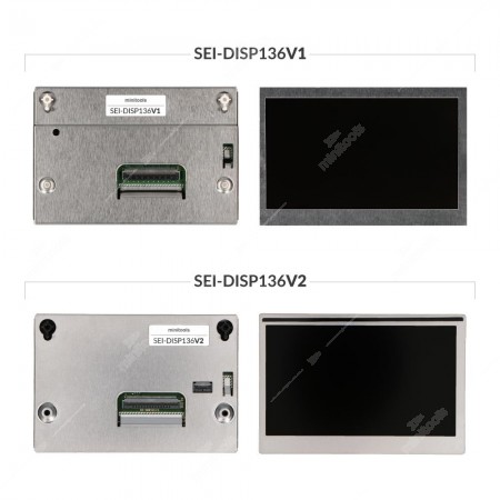 Comparison of the available versions of Ford MFD High car stereo LCD screen