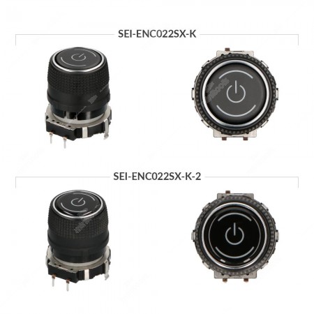 5" Fiat VP2 left knob comparison