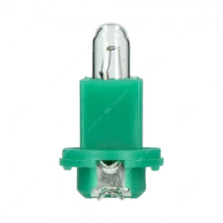 Automotive bulb EBSR 12V 1,2W with green socket