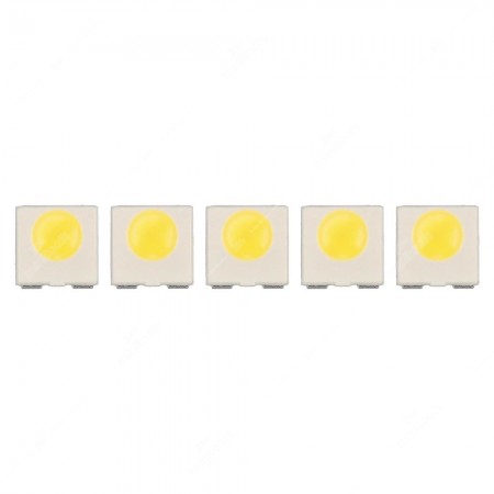 White LED for Volkswagen instrument panels - 4x4mm - 2 pins SMD
