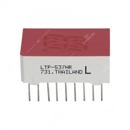 LTP537HR LED display with 18 pins