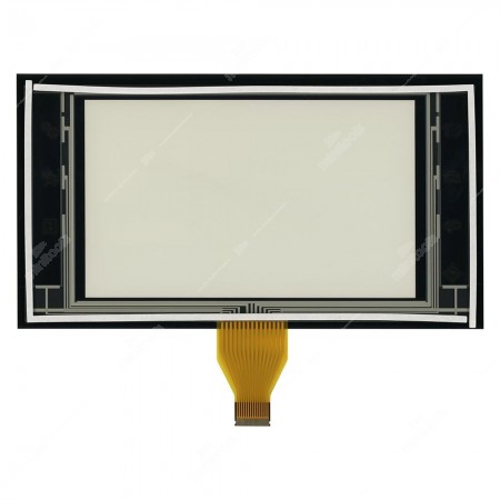 Touchscreen glass for Peugeot 308 and Citroën C4 Cactus screen - rear side