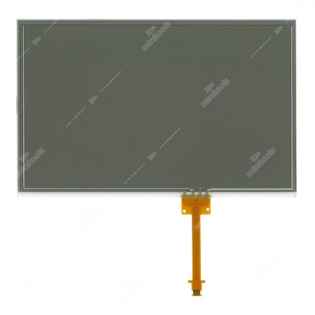 Touchscreen glass for the multifunction display of Vauxhall Zafira Mk3 and Opel Zafira Mk3 - rear side