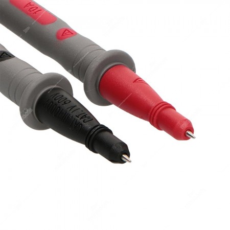 Pair of red / black probes for testers