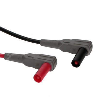 Pair of extension cables for test leads - probes