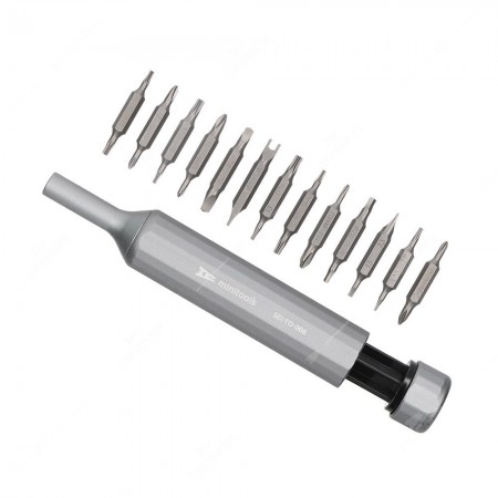 Precision screwdriver : 13 bits (26 heads) including Torx, Phillips, Hex, U-shape, Triangle and Slotted for electronics repairs